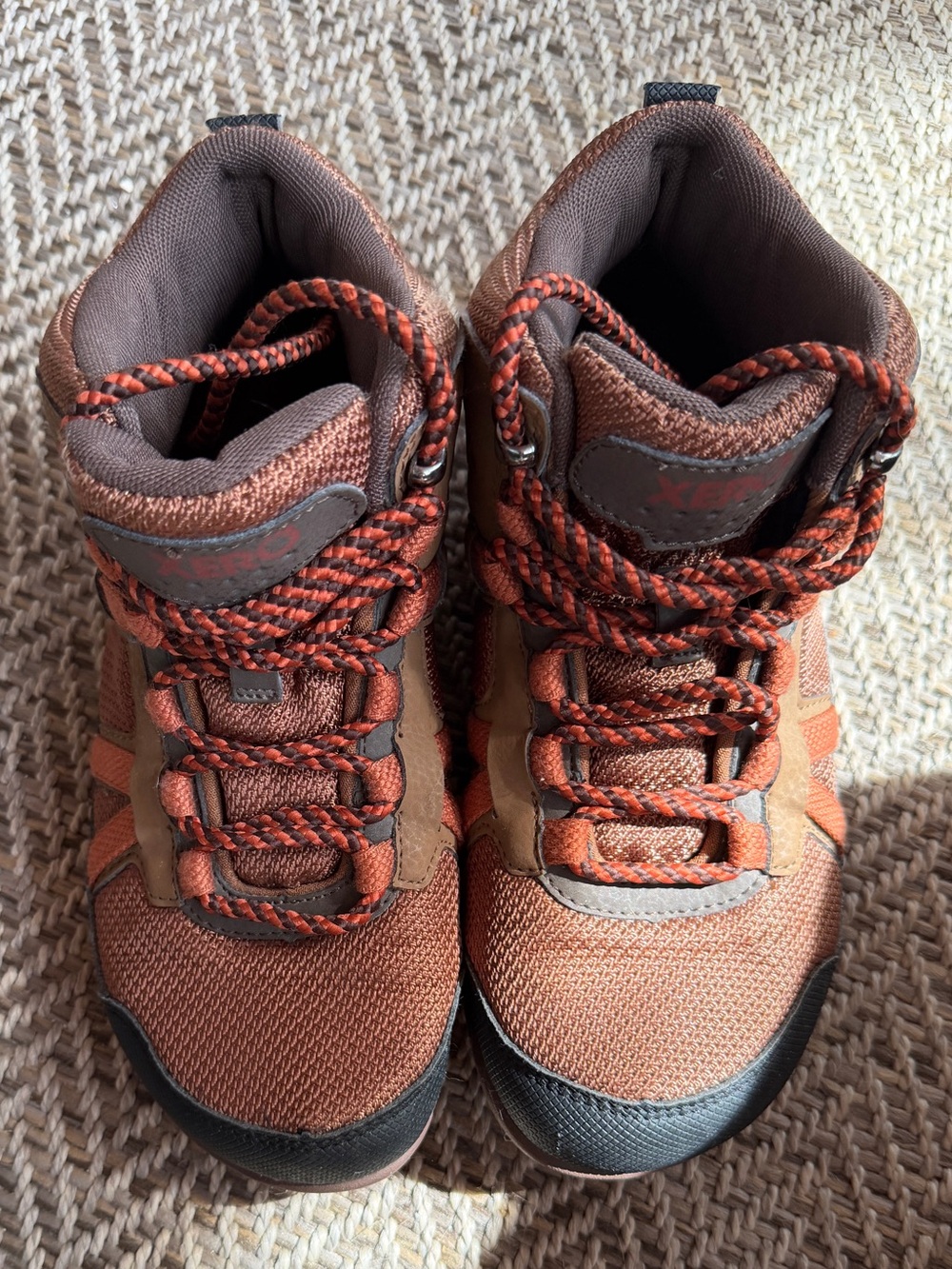 Xero Daylite Hiker minimalist hiking boots Mesquite Rust